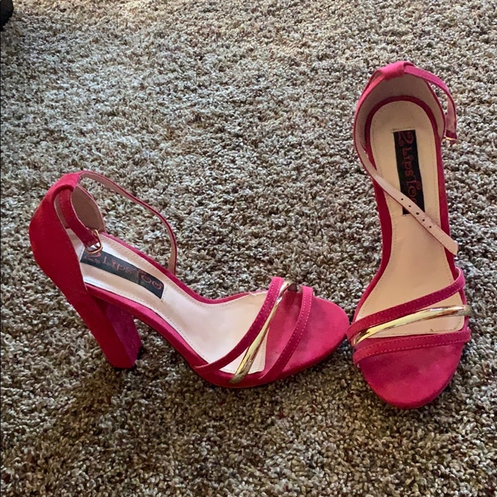 Fuchsia heels